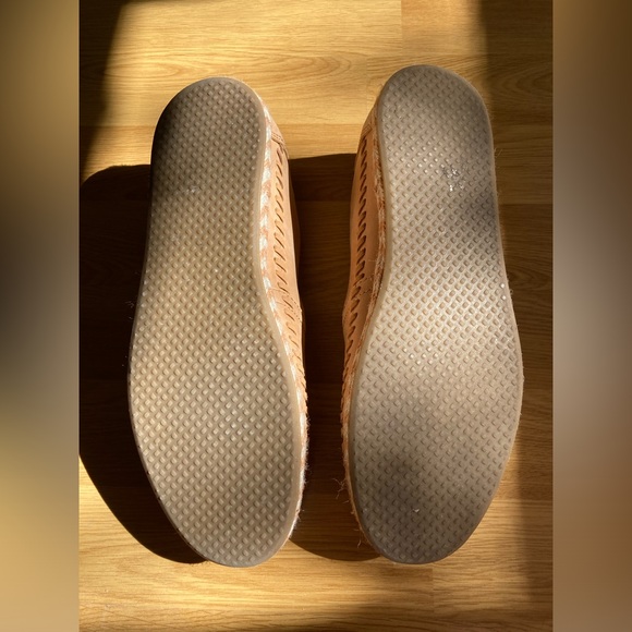 Toms Leather Rope Sole in Honey Tan Leather - Picture 3 of 7